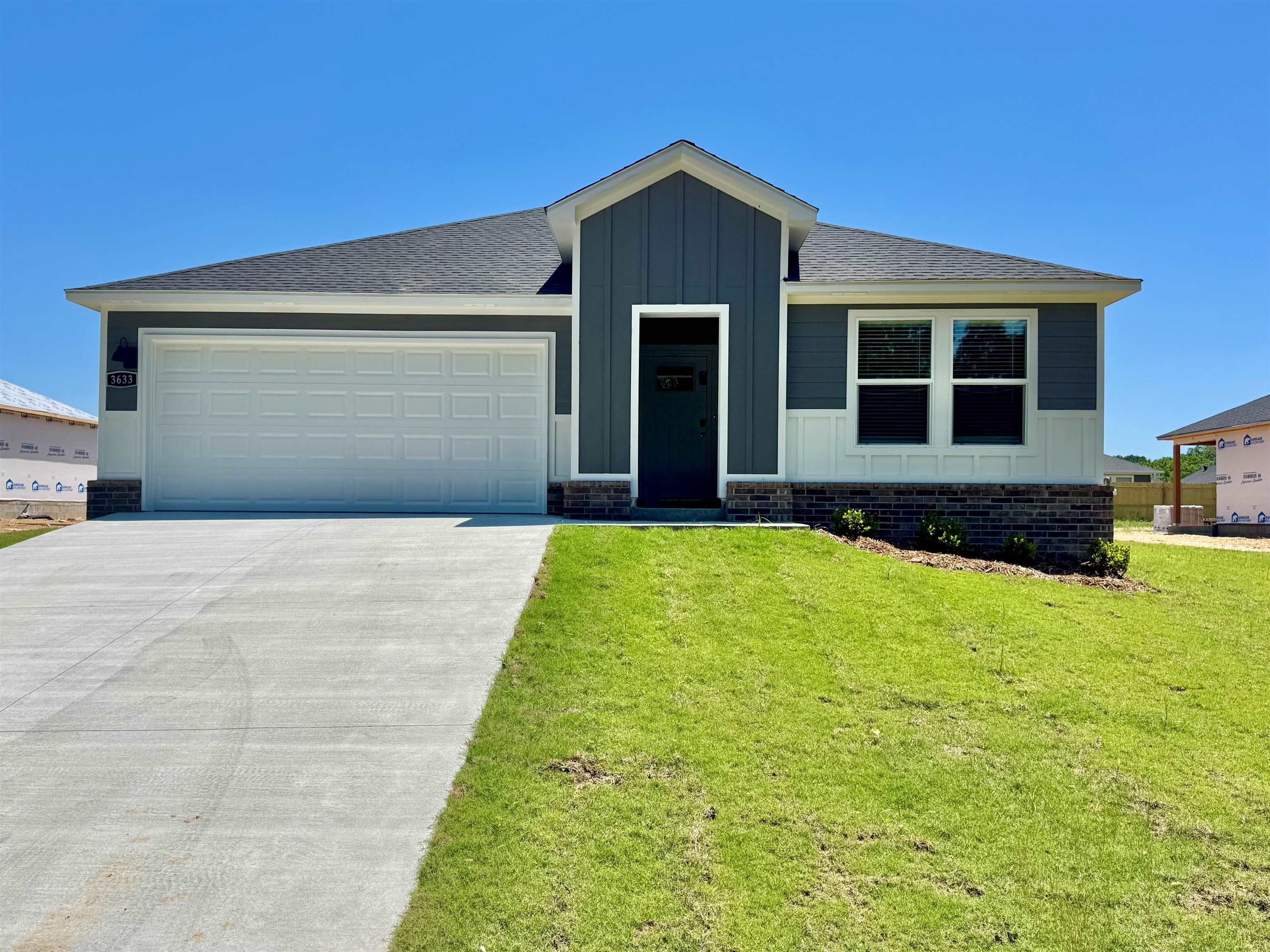 Representative photos only and vary as built! The Lovely Lakeway Floorplan is one of our single-story floorplans featured in Kensington Place community in Bryant, Arkansas. This spacious floor plan includes 4-bedrooms, 3-bathrooms, a separate study and a 2-car garage. Your kitchen, living, and dining areas blend seamlessly into a space perfect for everyday living and entertaining. The kitchen features 36ā cabinets, quartz countertops, and stainless-steel appliances. Youāll find LVP throughout living areas, with carpet in all bedrooms and closets. The primary bedroom has an en-suite bathroom that features a walk-in closet and a walk-in shower. These homes will feature beautiful HardieĀ® siding and a covered patio (per plan). Taxes TBD. Special builder warranty. Photos are stock photos and may vary as built.