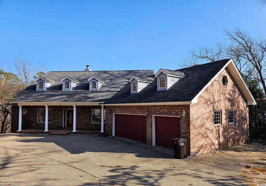 Great curb appeal in this custom built 4 bedroom, 3 full and 2 half bath home located on picturesque Lake Coronado! Enjoy the views from almost every room in this open floor plan with volume ceilings; well appointed kitchen with six burner Thermador cooktop and range hood; laundry room; family room with wet bar; central vacuum; oversized 3 car garage; and amazing storage throughout! Exterior features of this lovely home include a covered front porch, deck and patio; covered boat dock with power lift; and stone walkways and patios. Come see all this beautiful home has to offer!  See AGENT REMARKS for further details.   No Sellers Property Disclosure.