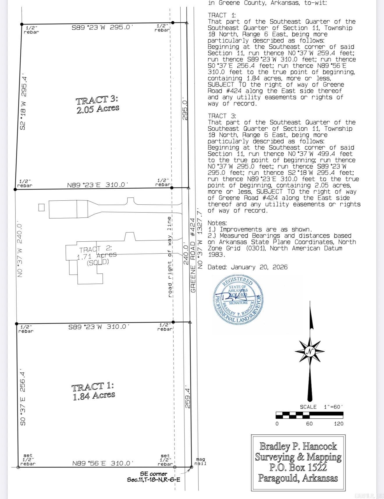 Metes & Bounds - Land