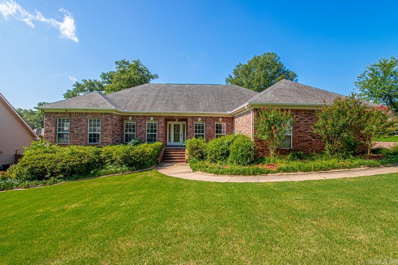 Welcome to your dream home in Bryant! You will LOVE this place, especially during those hot summer days when you can cool off in your own INGROUND POOL! It's located in the convenient Woodland Park neighborhood where it's super easy to get to I-30 and Bryant Schools! This home has everything you need: 3 bedrooms, 2 bathrooms, a huge living room (with gas fireplace), a formal dining room, and an office/4th bedroom. Main areas and the primary bedroom feature hardwood floors, and the other bedrooms are carpeted. This home has been updated, too! A new roof in 2020, HVAC in 2018; in 2021 the water heater was replaced, and in 2022 the pool got a new liner. The refrigerator also comes with the house! The outside is fully fenced, and has tons of storage space under the deck and in the crawl space too. Schedule your appointment to see it today!