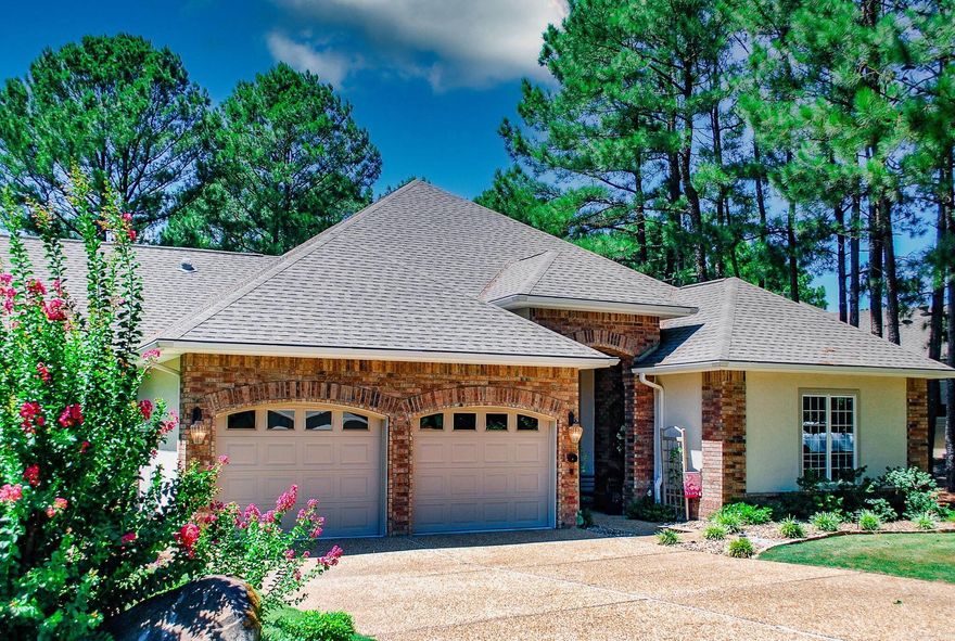 No more daydreaming about living on the golf course.  This FABULOUS 2443 SF townhome is located on the east end of the Village on the 4th green of Isabella Golf Course.  Convenient to five golf courses by golf cart.   This move-in ready home has two fire places, and propane available outside for a third fireplace, heated primary bathroom floors, completely updated kitchen, and primary bath, tiled patio, split bedrooms, grand foyer, landscape lights, New Roof in 2019, New Water Heater in 2018.  Average Electric bill $180. All Wood or Tile except for two carpeted bedrooms.  Fiber Optics available through Connect2 First Electric.    Come see this cream puff before it gets away.