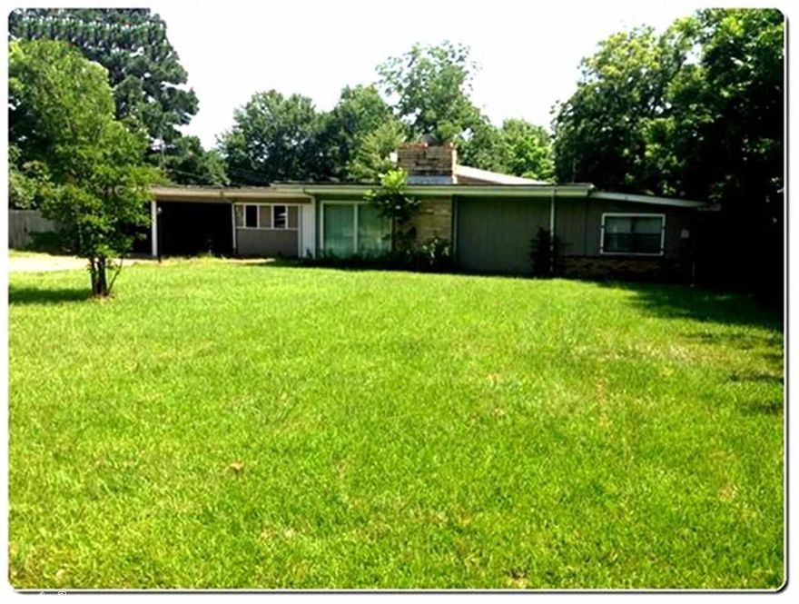 Very nice 3 BR, 2 BA home in Pine Bluff! Sunroom for your morning coffee. Living room with fireplace.This property is now under auction terms.  Presale offers should be submitted through Bid Now at www.hudsonandmarshall.com.  Commission paid at escrow on auction properties is 3%, minimum of $1,500  to the cooperating broker. There is not a set minimum starting bid. This auction property is subject to a buyer's premium fee of 5%. It may be subject to a reserve price.  Contact listing agent for details.