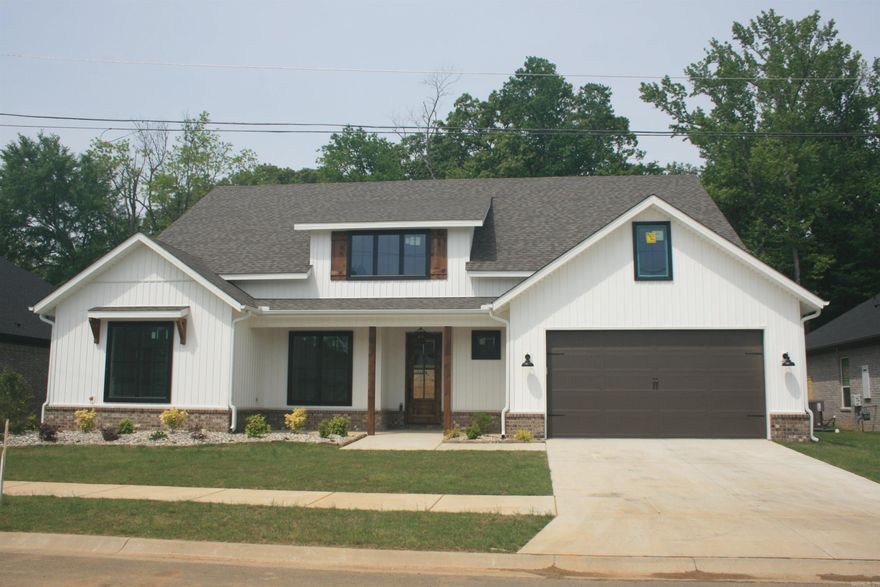 Best location in Bryant - Creekside Subdivision. 4 bedroom, 2.5 bath. Clean Modern Farmhouse style home with high ceilings, office/flex area, 2 fireplaces, tankless water heater, gutters and more (NEW STREET:  TO GPS - use 6150 Creekwater).