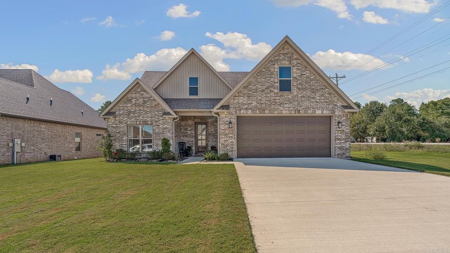 Beautiful, and NEWLY BUILT in 2023! Welcome to a 3 bedroom, 2 bath home with large bonus room that combines style, comfort, and functionality! An open layout filled with NATURAL LIGHT and top of the line modern finishes. The kitchen is a chef’s dream with sleek QUARTZ countertops, a GAS STOVE, and plenty of LARGE ISLAND for everyday meals or weekend entertaining, & BAR SEATING for 4. The spacious living room, with gas FIREPLACE adds warmth and charm year-round. The primary suite offers a quiet retreat with an ENSUITE with separate bathtub & walk-in shower, DOUBLE VANITIES and generous, separate HIS/HERS CLOSETS. Other features are a TANKLESS GAS HOT WATER HEATER, separate laundry, LOTS OF STORAGE, a PRIVATE backyard oasis — a fully FENCED, beautifully LANDSCAPED, with custom PATIO,  perfect for pets, play, and outdoor gatherings. This home is truly move-in ready and waiting for its next chapter.