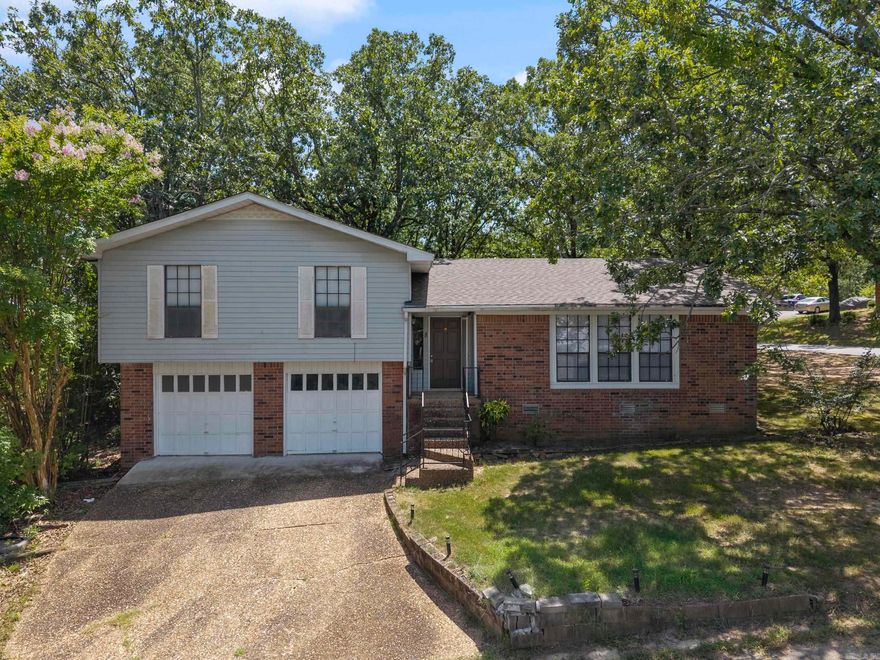 Welcome to Maumelle’s sought-after Leisurewood Addition! Nestled on a spacious corner lot, this beautifully maintained 3-bedroom, 2-bath home offers 1,911 square feet of thoughtfully designed living space—all for just $226,000. From the moment you step inside, the open-concept layout invites you to relax and enjoy, making everyday living and entertaining a breeze.  The heart of the home is the chef’s kitchen, featuring sleek granite countertops, stainless steel appliances, and ample cabinetry for all your storage needs. The spacious owner’s suite is a true retreat with two generous closets and plenty of room to unwind. Every detail of this home has been carefully considered, combining style and functionality for modern living.  Step outside to your cozy patio—perfect for morning coffee or evening relaxation. With a convenient commute to both North Little Rock and West Little Rock, this home blends comfort, value, and location seamlessly. Whether you're a first-time buyer or simply ready for a lifestyle upgrade, this Maumelle gem is ready to welcome you home!