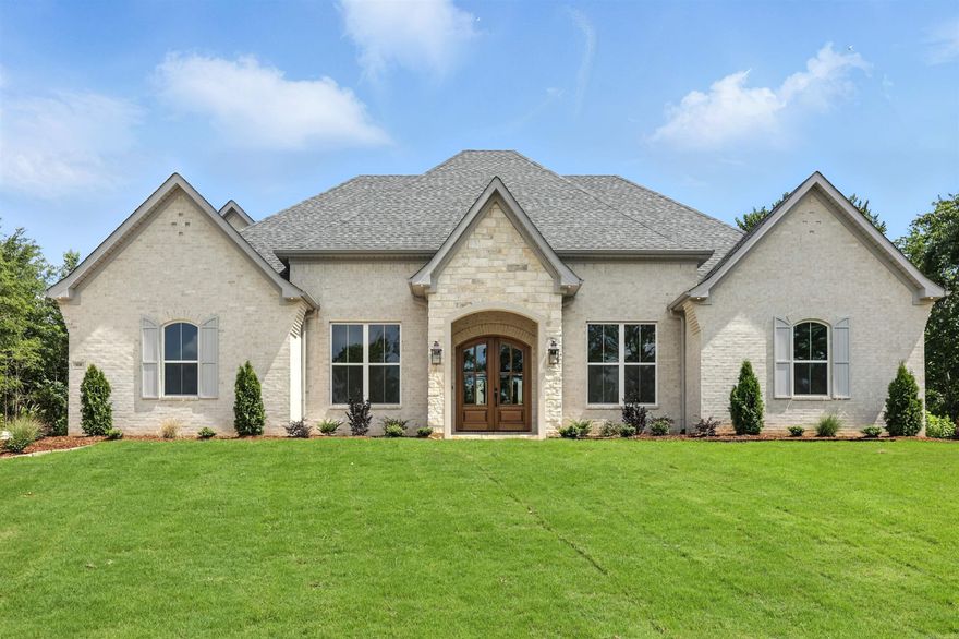 Brand new, never-lived-in home located in a desirable cul-de-sac in Benton, built by Bosley Construction. This 4-bedroom, 4-bath property offers a functional and well-designed layout with a bonus room providing flexible space for a home office, media room, or play area. The exterior features gas lanterns flanking the double front doors, creating timeless curb appeal, along with a convenient side “friends” entrance. Inside, the home offers spacious living areas ideal for both everyday living and entertaining. Enjoy outdoor living on the large covered back patio, perfect for relaxing or hosting. Additional features include a 3-car garage and quality finishes throughout. A great opportunity to own a brand-new home with thoughtful details in a sought-after Benton location. SEE AGENT REMARKS