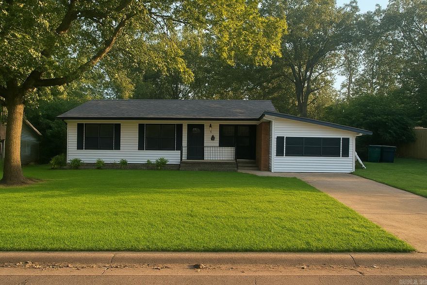 Fully Updated 4 Bedroom 2 Full Bath Home + a Spacious Bonus Room. Enjoy the quite neighborhood just minutes from Downtown, Shopping, Tons of Great Restaurants, and all major hospitals. All new appliances, flooring, paint and fixtures. Huge enclosed patio offers extended living space. Yard has just been seeded. Fenced in back yard.