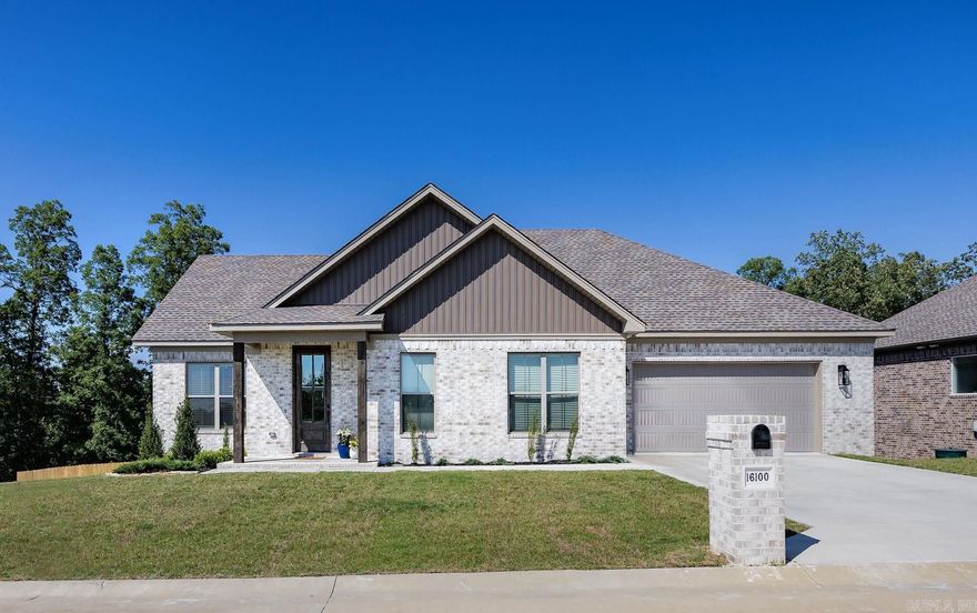 BETTER THAN NEW! This super cute practically "brand new home" is in a gated neighborhood, at the end of a cul de sac with greenspace behind the home. The home has a wonderful open floorplan, a beautiful chef's kitchen with stainless appliances, quartz countertops, gas range, large island, under counter lighting, eat in kitchen, large pantry. Kitchen is open to the living room with lots of windows & a beautiful gas log fireplace. Gorgeous Picture Windows. Outside is a spacious deck overlooking greenspace and a wooden privacy fence. Primary suite has a wonderful walk-in shower, soaking tub and lots of closet space. Oversized Garage. Don't Miss this one!