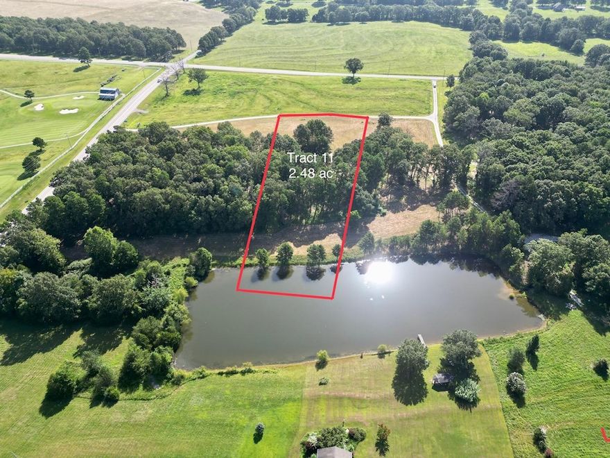 NEW SUBDIVISION in Melbourne! Prime location near the Golf Course and Schools! This lot consists of 2.48 acres with a portion of a large pond and a great view! The land is great for building your dream home! Under ground power and city water is available! Additional lots available. Call for more information!
