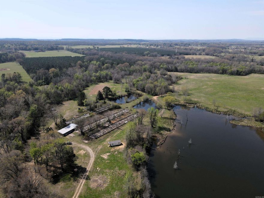 Tucked away in the heart of Conway County, this beautiful 60 +/- acre property offers the perfect blend of open pasture, mixed timber, and exceptional water features. With approximately 25 +/- acres of fenced pasture and 5.75 acres of stocked ponds, this property is ideal for livestock, recreation, or simply enjoying the peaceful life in the country. The mix of timber provides excellent habitat for wildlife, making this a prime hunting tract with outstanding opportunities for deer and turkey, as well as chances at visiting waterfowl on the largest of the ponds.  The property is well-equipped with rural water, electricity, and a small equipment shed already in place, giving you a solid foundation to build your dream home, farm, or weekend getaway. Access is secured via a deeded easement, ensuring privacy while still being conveniently located just a short drive from Interstate 40. Whether you’re looking for a working mini-farm, recreational retreat, or investment property, this versatile tract checks all the boxes.