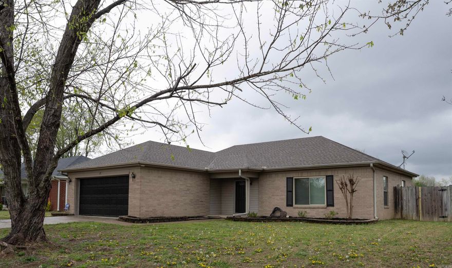 Why clean for Spring when it's ALL ready done!!! This 3b, 2ba has been FRESHLY painted! The lighting fixtures, flooring, hardware, faucets & storm doors have all been replaced!! The Architecturally Shingled Roof & HVAC are only a couple years old!! The re-mulched wrap-around flowerbeds & pruned Crape Myrtle makes way for a beautiful bloom this season. You will notice several custom features throughout, be it the huge laundry w/ additional storage, to the huge closets, to the wooden double swing gate that allows you to park your recreational vehicles in the rear, to the ventilated storm cellar. The living room is oversized, it's ceiling is vaulted w/ beam, has huge picture window, making this home the ideal place for family gatherings. The Master en suite is oversized, ceiling is tray & closet is large w/built-ins. The Seller left equity in this one for you!! Spring break is not over, let's get to packing!! This property will not last long!!! ((PROFESSIONAL PHOTOS COMING)) **AGENTS SEE REMARKS**