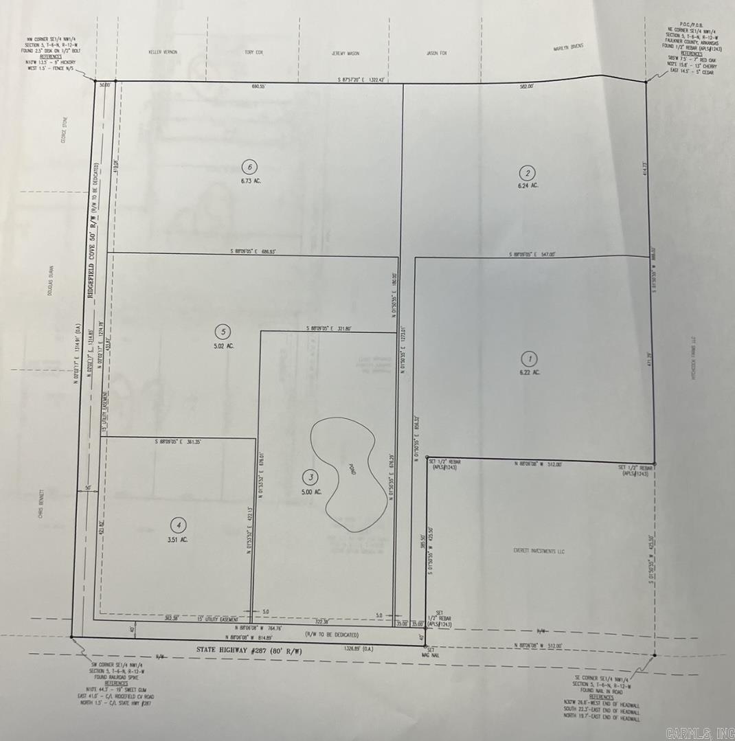 Great location close to the heart of Greenbrier, Vilonia and Conway! Electric and city water available at the road. Lots have been perced and surveyed. Agents, see remarks.