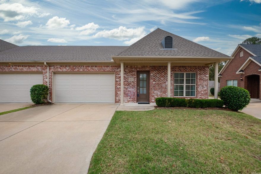 Gated Ranch West Villas near Cantrell & Chenal Promenade, tucked back in the neighborhood. Luxurious patio home with Luxury Vinyl Hardwoods, 10’ ceilings, 8’ doors, and a beautiful open floor plan. Kitchen has large granite island and premium stainless appliances. The Large Primary Bedroom has his/her vanity, custom tub, walk-in shower, and huge walk-in closet. Additional Bedroom and Bath is separate from primary. The Property Owners Association (POA) handles grounds upkeep, sprinkler system maintenance, private road care, and gate security, so you can enjoy peace of mind and more free time. POA Dues are paid annually in the Real Estate Taxes.