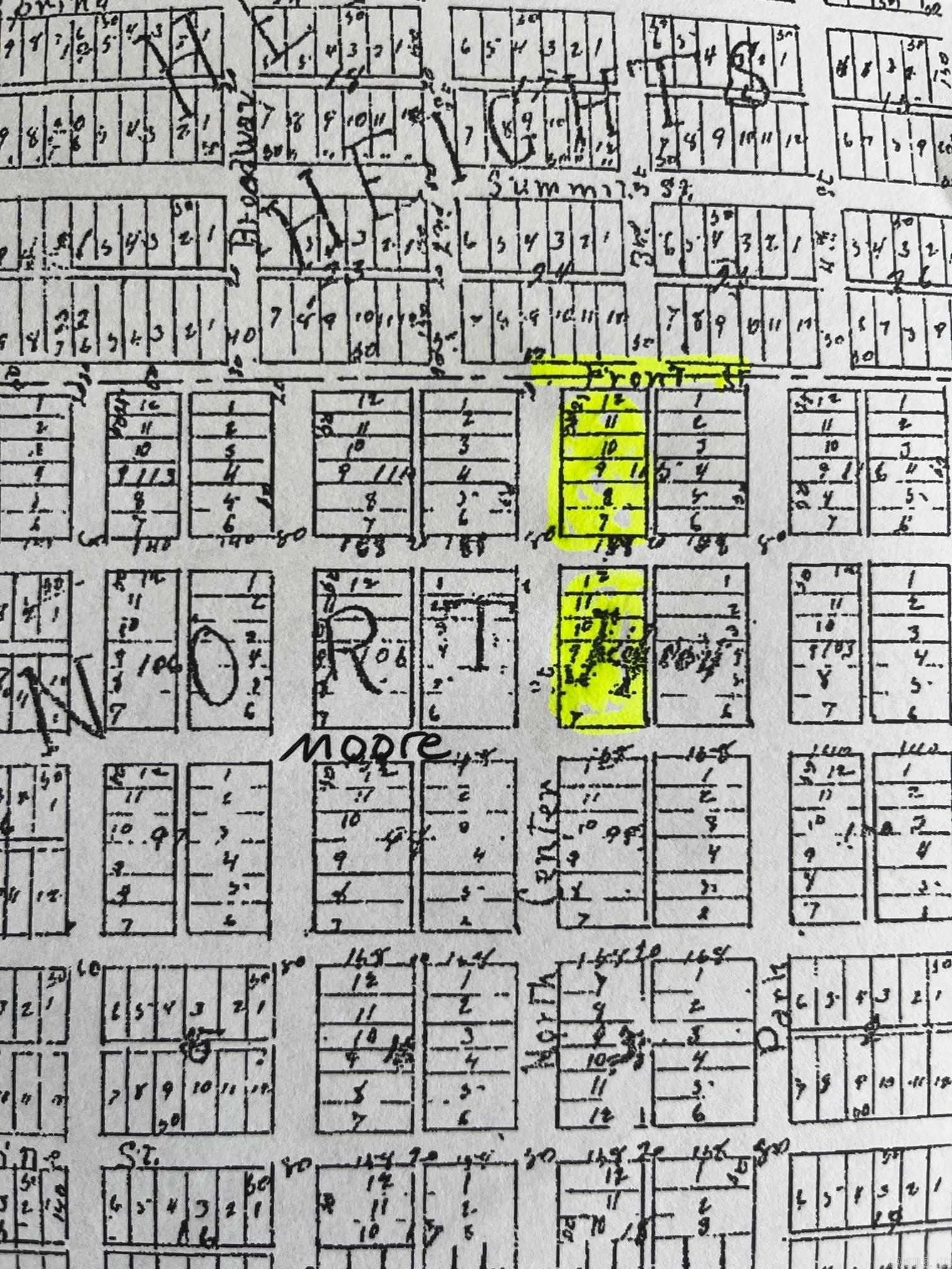 12 city lots for sale in city limits. Ideal for multi-family homes.