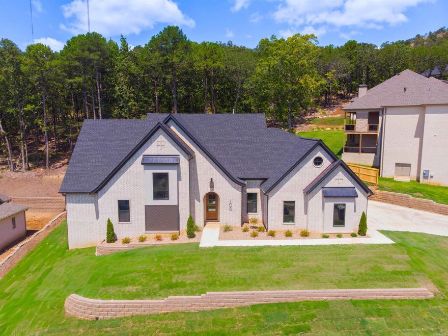 ? MOVE-IN READY – GREENSPACE VIEWS! ?  Welcome to 108 Bear Den Court – a stunning 5-bedroom, 4.5-bathroom home with 3,748 sq. ft. of luxury living space and a spacious 3-car garage. Thoughtfully designed for modern comfort and entertaining, this home is finished and ready for you to make it your own today.  Inside, you’ll find a bright and inviting open layout perfect for family living and gatherings. The gourmet kitchen is a chef’s dream, while the outdoor kitchen creates the perfect setup for entertaining. Upstairs, a versatile flex space can be customized as a home office, media room, or playroom.  With high-end finishes, elegant design, and functional amenities, this home is more than a place to live—it’s a personal retreat. Schedule your own self guided tour on the Hines Homes website today and experience all that 108 Bear Den Court has to offer!