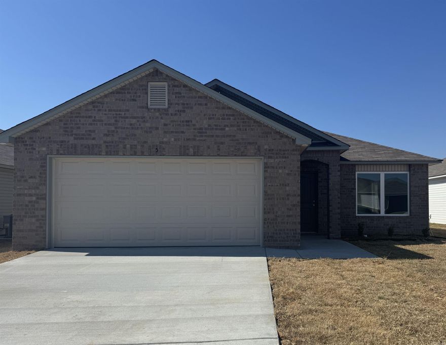 The stunning  Baltimore plan is rich with curb appeal with its welcoming covered entryway and front yard landscaping. This one-story home features 3 bedrooms, 2 bathrooms, a large living room, and a beautiful kitchen fully equipped with energy-efficient appliances, generous counterspace, and a pantry. The laundry room, conveniently located just off the garage, is perfect for any sized family. Learn more about this home today!   **SEE SHOWING REMARKS & AGENT REMARKS FOR IMPORTANT INFORMATION**