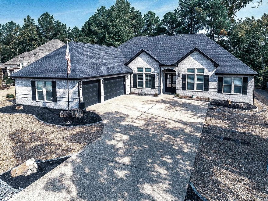 AGENTS SEE REMARKS! Does not look lived in on a level lot from street to fairway! This one level beauty has a three car garage with epoxy flooring, split bedrooms plus office and huge gourmet kitchen with walk-in pantry, quartz counters, and plantation shutters. Covered back yard patio for outdoor entertaining with privacy panels, turf grass and a wrought iron fence for Fido. Did I mention the 14' ceilings, 11" baseboards and gutter guards?? You may also want to take advantage of the 2.5% assumable loan for VA eligible buyers. (Call for details.) All the bells and whistles you would expect to find in a luxury golf course home on  Granada!