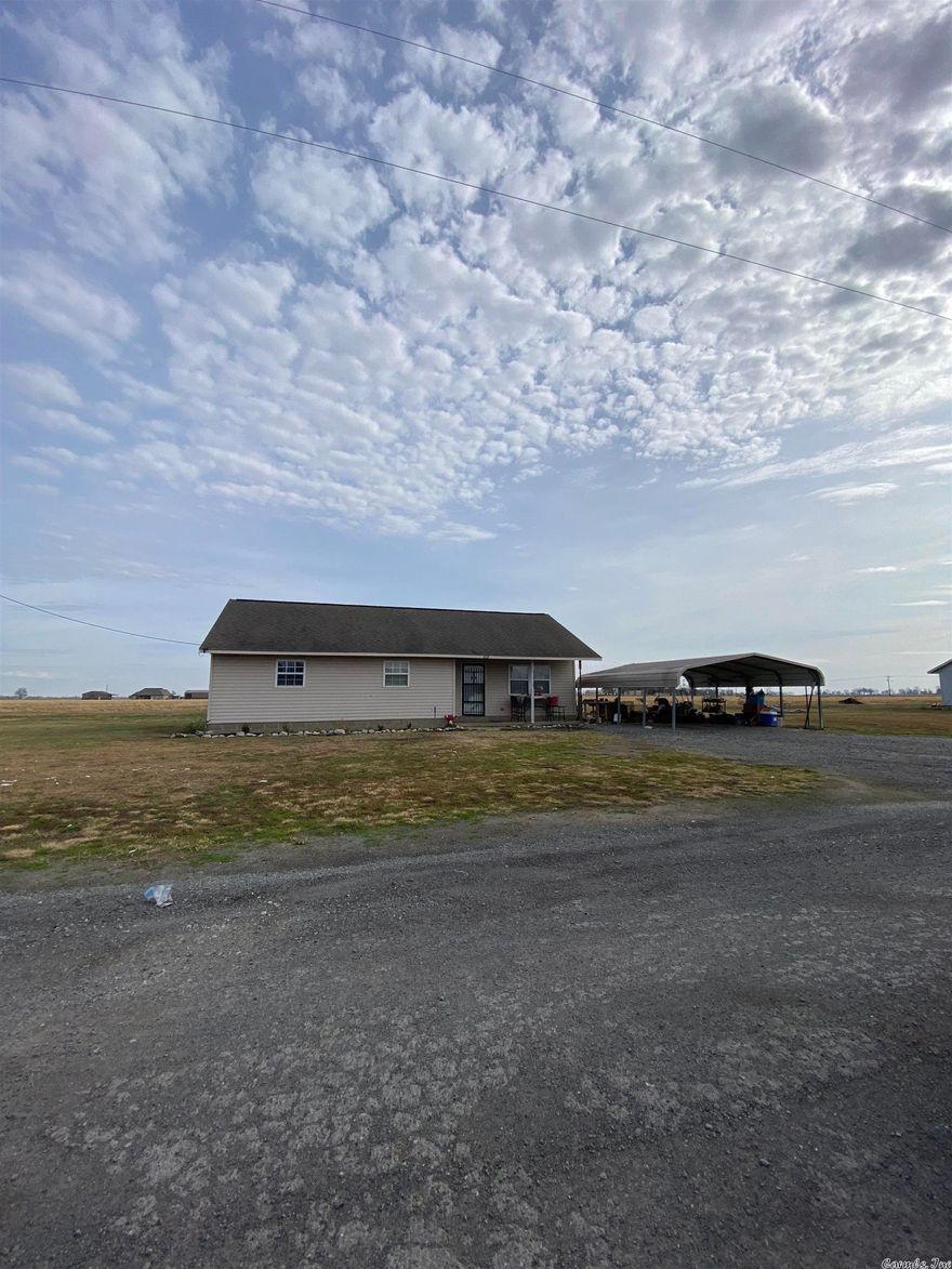 Welcome to the market, 1642 Clinton Dr. Conveniently located just minutes from Marked Tree, AR. This home has 3 bed 2 bath, large open yard, and a carport. It is tenant occupied. If you're looking to break into the rental market, the tenant is a long term renter and would be open to continuing renting from new owners. If you're looking for the perfect starter home, this home would make the perfect space to make it your own. Get with your favorite agent to schedule a showing. Please allow a 24 hour notice before all showings.