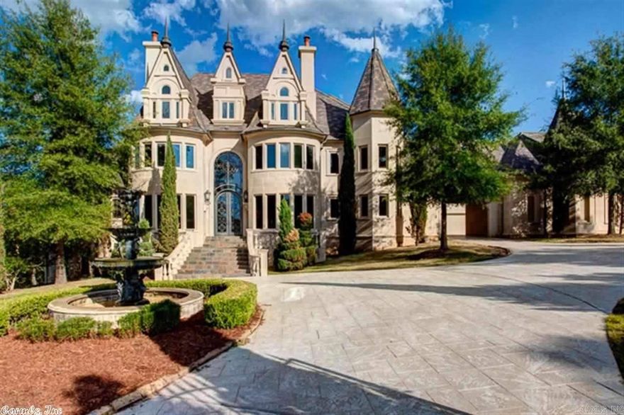 Unequaled Estate on a cul-de-sac in a gated neighborhood near private and public schools.  Custom finishes that are exquisite.  Multiple spaces for entertaining.  Unbelievable Kitchen with separate butlers kitchen.  Covered outdoor dining area overlooking fountains framing a spacious swimming pool.  Incredible storage, cozy wine cellar.  Truly a fine home.  See agent/showing remarks.  Come see!