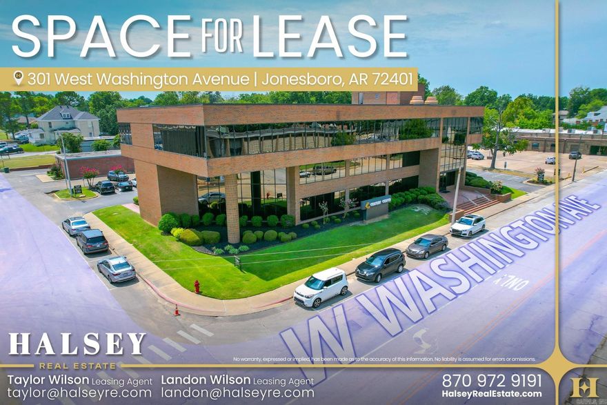 1st and 2nd floor of office space. Built out with individual offices, conference rooms, open workspace, and kitchenettes.