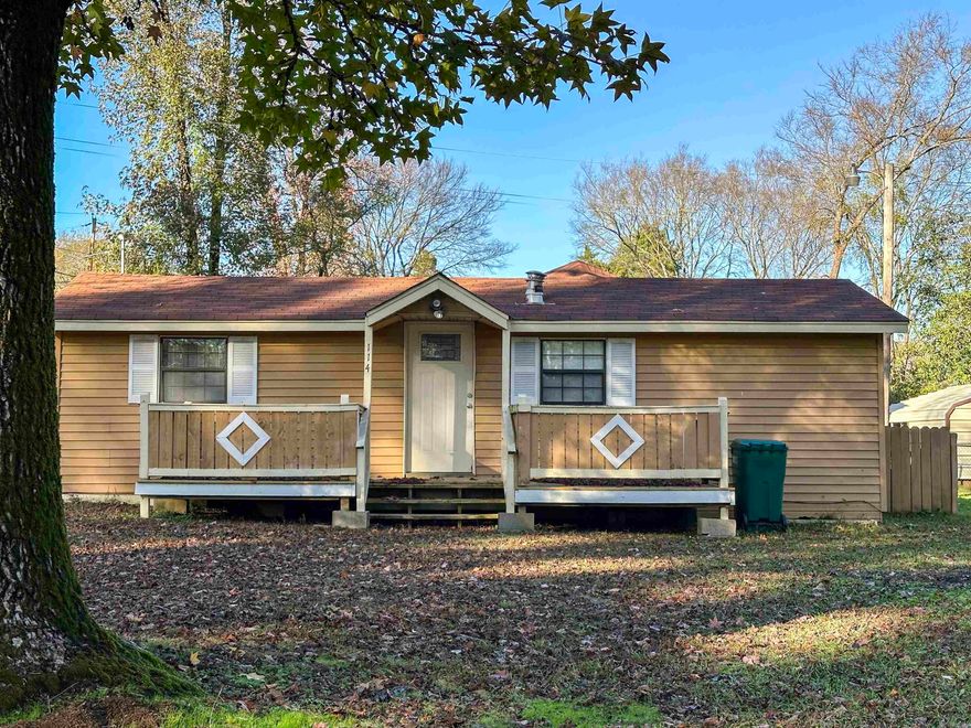 Welcome to 114 Steed, a neatly remodeled cottage conveniently located near Lake Conway. This compact home features two bedrooms and one bathroom, making it an ideal choice for individuals or small families. Enjoy the practicality of an open floor plan with luxury vinyl plank flooring and recent upgrades, including a new roof and HVAC system, both updated two years ago.  The property offers a new front deck, perfect for enjoying the outdoors. It comes with two lots, offering extra space for use or development. Additional features include an attached storage building, a fresh gravel driveway, and a 240 outlet for electric vehicles. Appliances such as a refrigerator, washer, and dryer are included, adding further convenience.  This property is well-suited for first-time homebuyers or as an investment opportunity. With essential updates and added features, 114 Steed provides functionality and value in a modest package.