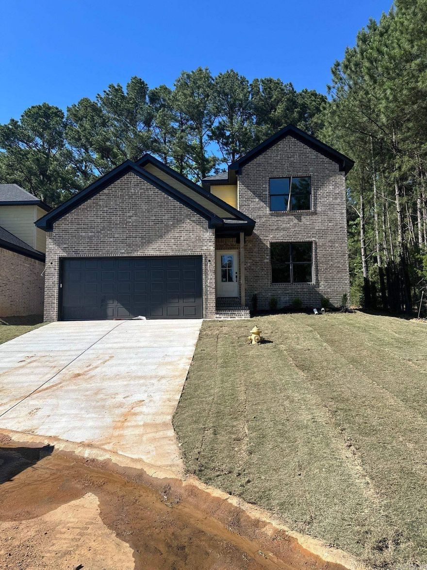 New construction 3-bedroom, 2.5-bath two-story home nestled on a quiet cul-de-sac in a charming small subdivision. This home features a welcoming front porch and a cozy fireplace in the main living area. The open-concept kitchen and dining combo offers a functional layout perfect for everyday living. Conveniently minutes from the interstate, shopping, and restaurants. A perfect blend of comfort, style, and location—don’t miss this opportunity!