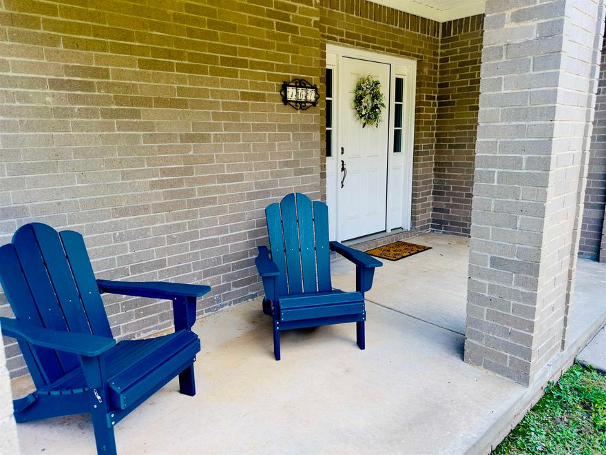 Best Value in the Country Club of Arkansas! 4 Bedrooms 3 1/2 baths! Luxury Vinyl Plank flooring to be added in living and area off the kitchen (dining room), with acceptable offer. See AI generated photo for example.    This stately all-brick home offers the lowest price per square foot in the neighborhood—without sacrificing style or space. Step inside to soaring natural light, a welcoming marble entry, and a generous living area centered around a cozy fireplace.  The large kitchen is designed for both function and charm with granite countertops, stylish backsplash, ample storage, and a bright breakfast nook. A flexible bonus room off the kitchen adapts easily to your lifestyle—whether you need a dining room, game room, or second living area.  The main-level primary suite provides a peaceful retreat with jetted tub, walk-in shower, and a huge closet. Upstairs, you’ll find three additional bedrooms, including one with a private ensuite and another full bathroom  Enjoy evenings on the covered patio, knowing your home is equipped with energy-efficient features like LED lighting, extra insulation, and zoned HVAC.