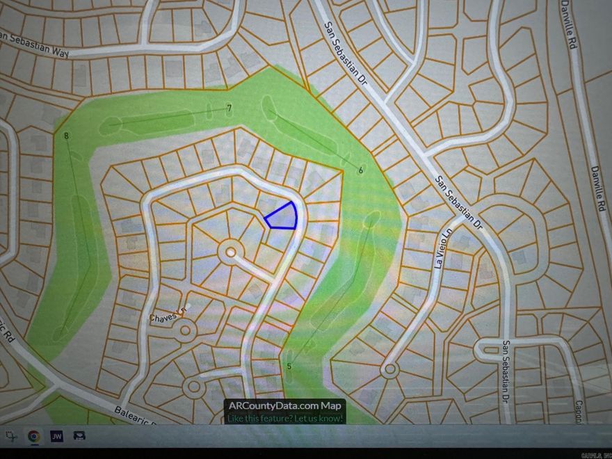 CORONADO GOLF COURSE JUST ACROSS THE STREET FROM THIS PROPERTY...CALL AS SOON AS POSSIBLE FOR MORE INFORMATION...