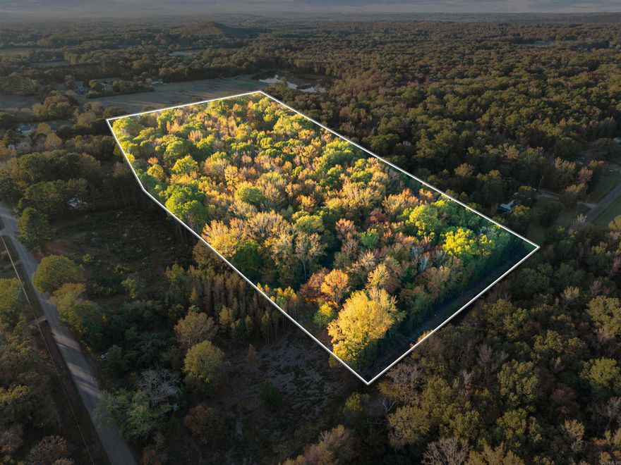 MOBILES WELCOME - 10.54 Unrestricted Acres! In a great location, on the edge of Cabot school district and Jacksonville North school district, and only 10 minutes from the Air Force Base. Property is wooded but seller can clear land for additional charge / the right offer. Property has a running creek that has a tributary. Front of property is in a flood zone but features excellent drainage from all directions. More pictures soon!