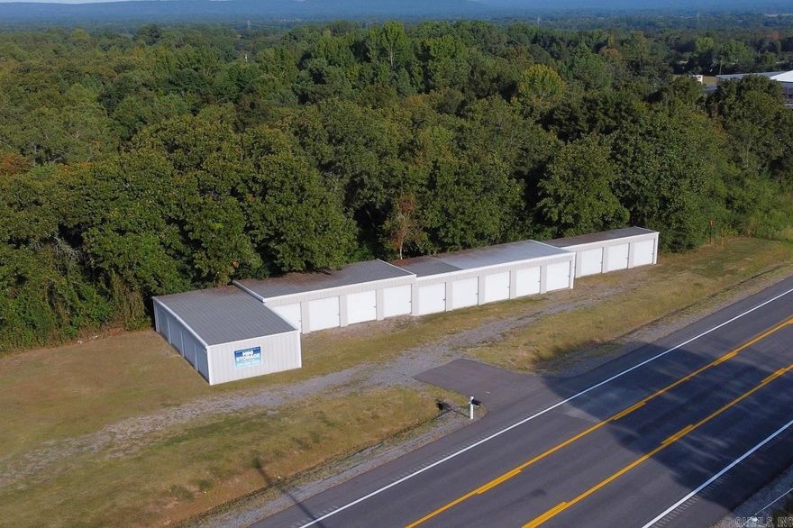 Mini Storage facility for sale. 19 units with a good return. All units are rented with the exception of one being used by the owner. There is enough land to add a couple of covered RV spots for additional income. These are located right off of Highway 16 so there is easy access. The owner is selling because of other business interests. (8-10x10 and 11-10x20)