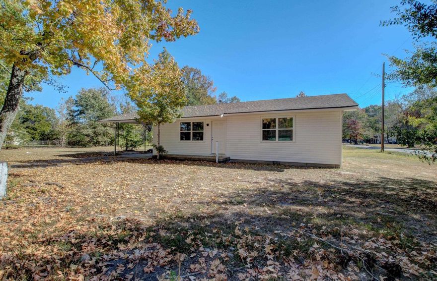 NEW PRICE!!! This cute 2 bedroom 1 bath house is located in the heart of Pine Bluff close to parks and shopping.  This home has just been updated with a new roof, new HVAC, new exterior siding, new flooring, new interior paint, new doors, new lights, new bathroom, new kitchen cabinets and counter tops, and more.  Don't miss out on this great space buy!!  This is a Fannie Mae Homepath property.