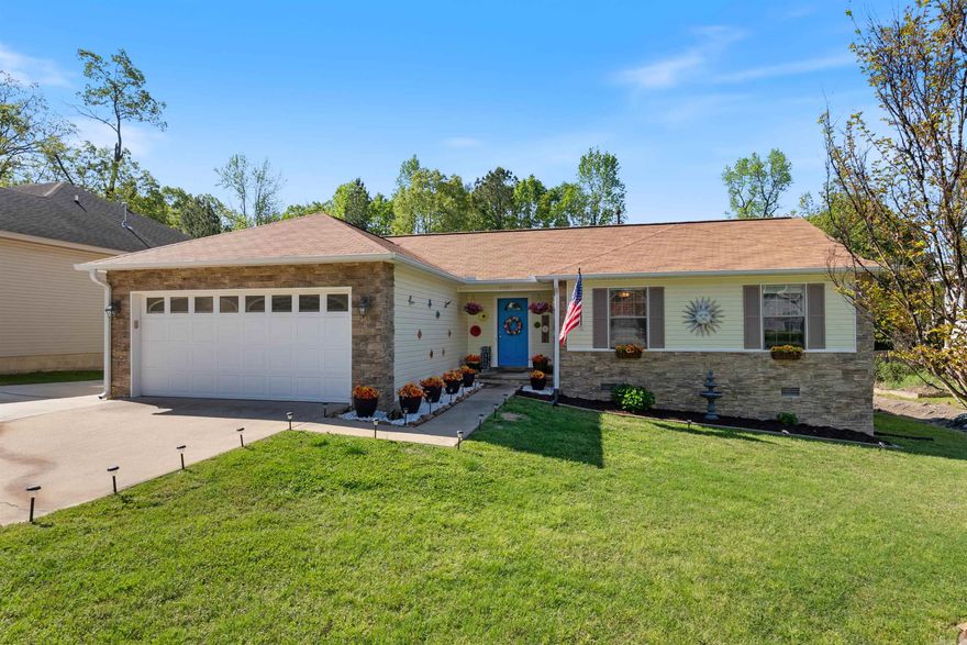 Welcome to your perfect retreat in the heart of Sherwood! This beautifully maintained 3-bedroom, 2-bath home blends comfort, efficiency, and peace of mind—all in a prime location. Step inside a clean, inviting interior featuring a cozy fireplace, ideal for relaxing evenings or hosting guests. The spacious kitchen and dining area offer plenty of room for quiet meals or entertaining friends. There's a new backsplash and LVP. The roof and hot water heater were replaced in 2021.    Outside, enjoy your private backyard oasis with a sparkling Family Leisures Deluxe pool and extended deck—just in time for summer fun! Other outdoor improvements include the fire pit, landscaping and fully fenced yard. No need to worry about high energy bills: the home is equipped with solar panels for long-term savings and sustainability.   Additional features include a secure in-ground storm shelter in the garage for added safety and peace of mind during severe weather. The driveway has been extended, providing an additional pad for any extra vehicles, a boat, RV - whatever you may enjoy!   Don’t miss out on this one! Schedule your showing today and make this Sherwood beauty your next home.