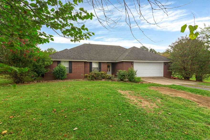 Welcome to Your Dream Home in the serene countryside of Mena, AR! This charming 3-bedroom, 2-bathroom brick home, nestled on 2.67 acres, offers a perfect blend of comfort and outdoor allure. Built in 2005, this well-maintained residence boasts a 2-car garage for your convenience. Step inside to discover a spacious living area! The Open-Concept Kitchen and Dining area provide a great space for family gatherings and entertaining. This Layout Leads directly to Your Private Oasis – an inviting In-Ground Pool, safely enclosed by a fence, ideal for warm summer days and outdoor enjoyment. The 3 bedrooms offer ample space for relaxation, and the 2 bathrooms provide convenience. As a Bonus, you'll relish the fact that this property is just 7.7 miles from the Wolf Pen Gap West Trailhead, perfect for nature enthusiasts and adventurers. Nestled outside city limits, this retreat offers tranquility and privacy while still being just minutes from our vibrant community. Here, you'll find shops, dining, and all the essentials. Don't miss the opportunity to make this beautiful property your own!