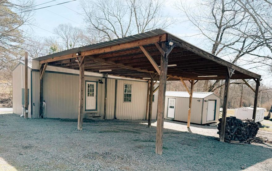 Discover the perfect hunting and fishing retreat in DeValls Bluff, Arkansas.  The main cabin offers one full bedroom, one full bathroom, and a functional living room/ kitchen area. Just steps away, the secondary unit provides an additional bedroom, as well as storage. This camp is perfectly situated near some of Arkansas's most sought after unting and fishing areas, including the White River and Cache River Wildlife Management Areas. With easy access to public hunting land, boat ramps, and prime waterfowl and deer habitat.   This camp is ideal as a weekend retreat, seasonal hunting base, or investment opportunity for short- term rentals during peak hunting season.