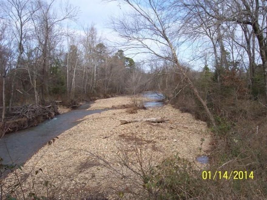 If you are looking for acreage to hunt on or a perfect place to build a cabin on the creek, this property would be perfect for you. Property lies south of Caney Creek. Seller does not have a survey but will provide one.