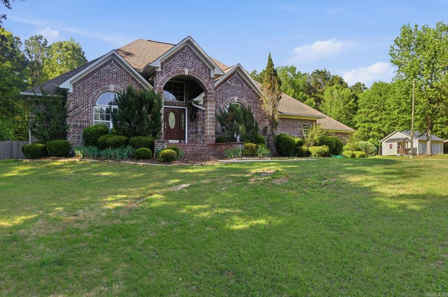 Welcome to 124 Wanda Gail Drive in the desirable Parker's Chapel area. This spacious home offers the perfect blend of comfort, function, and standout extras. Featuring 5 bedrooms and 3 bathrooms, there's room for family, guests, or a home office.  One of the biggest highlights is the huge detached shop with both front and rear bay doors, ideal for boats, vehicles, equipment, hobbies, or extra storage.  The property also includes a fully paid-off solar system with panels located on the shop, offering energy efficiency and long-term savings.   If you've been searching for space, upgrades, and a property that offers more than the average home, this one is worth a look!