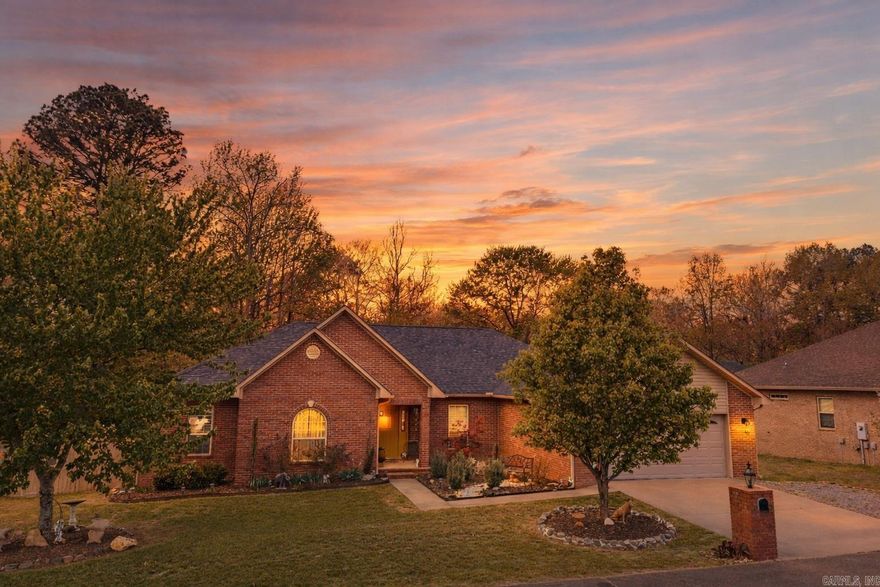 Light-filled and inviting, this 4-bedroom, 2-bath brick home on a quiet dead-end street features a stunning sunroom, fully heated and cooled with tinted windows—perfect for morning coffee, relaxing afternoons, or year-round entertaining. The kitchen offers granite countertops, the master suite has two walk-in closets, and the fenced backyard with deck is ideal for gatherings. Recent roof and gutters (2023) complete this move-in ready home with high ceilings and plenty of space for everyone.