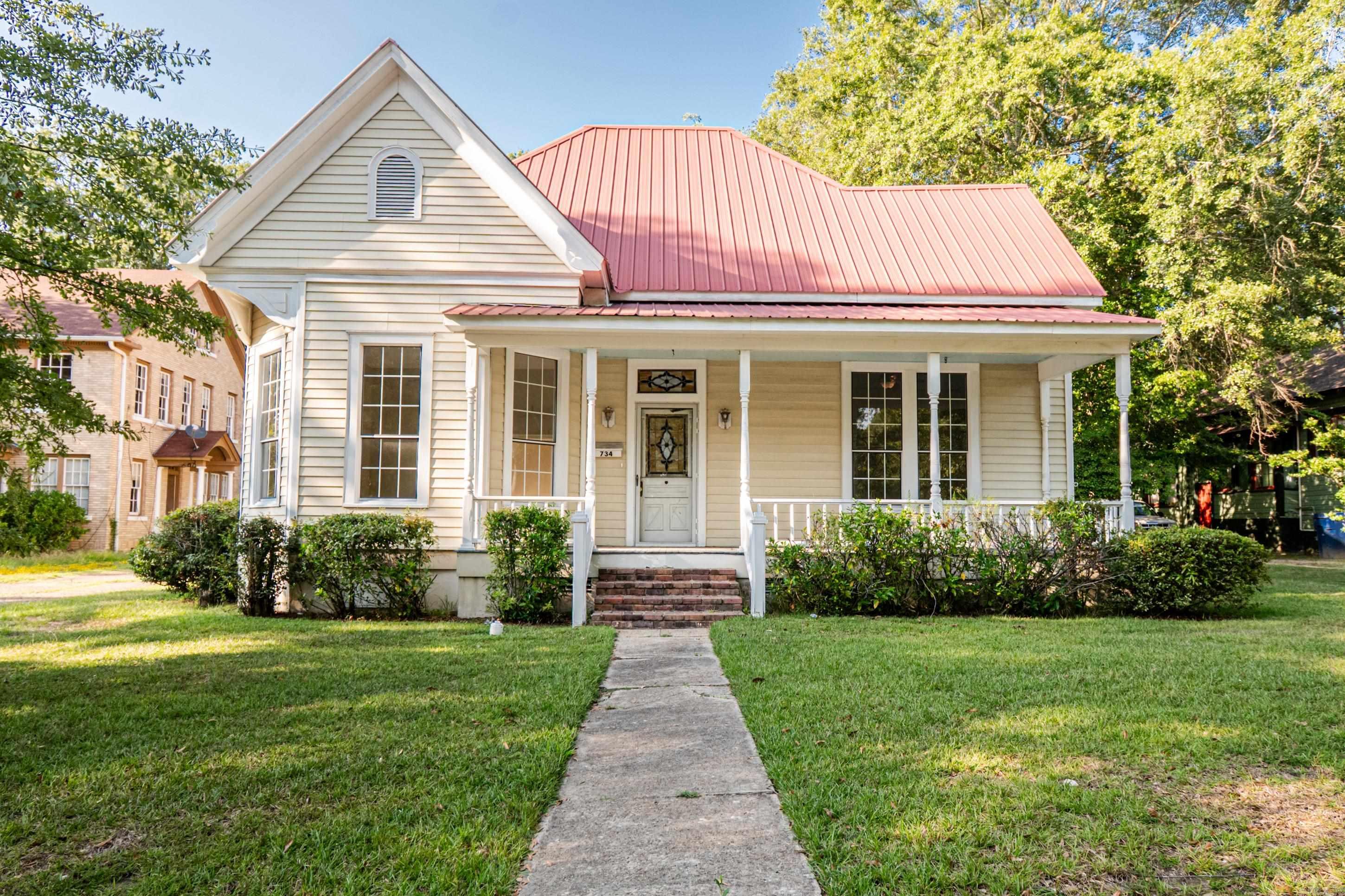 Located on well-known and prominent Washington Street in Camden, this spacious 3-bedroom 2.5 half bath home blends historic character with modern updates. Inside, you will find soaring 12' ceilings in most of the house, abundant natural light, and freshly painted interior with new vinyl flooring. The updated kitchen features granite countertops, a stylish tile backsplash, stainless electric stove, perfect for everyday living or entertaining. Enjoy the convenience of minimal yard upkeep along with a storage building for extra space, charming front porch, and stone patio for family grilling days. A rare opportunity to own a home with both charm and comfort in a prime location. No property disclosure available