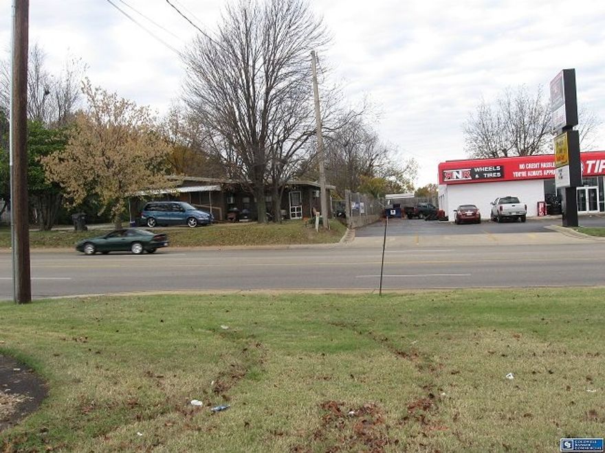 Commercial zoned property that sits across from Walmart Supercenter. Currently two houses are on property. Value is in the land.