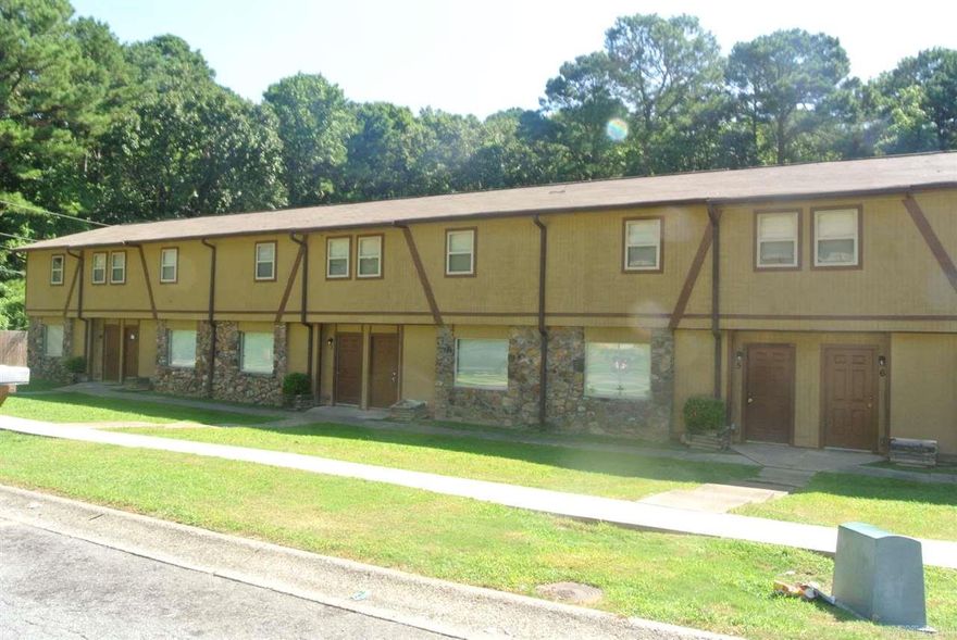 Come to take a look at this large 3 bedroom townhouse with updated flooring and stylish upgrades. Easy access to I-430 & I-630. Kitchen comes equipped with stove,dishwasher and refrigerator. All electric unit. tenant pays electric and water. Housing accepted. No pets and no smoking