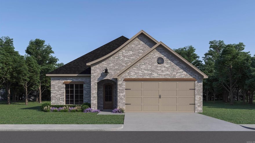 Brand-new construction home available for rent in Kinley Loop! EXPECTED COMPLETION JUNE 2026. This beautifully designed 2,200 sq. ft. home features 3 bedrooms, 2 bathrooms, high-end finishes, and a spacious open-concept layout perfect for comfortable everyday living and entertaining. The private back porch offers a great space to relax and enjoy the outdoors. The luxurious primary suite includes a spacious bedroom and well-appointed bath designed with comfort in mind. Laundry hookups are available for tenant convenience. Residents will enjoy neighborhood amenities including a park, pool, and splash pad. HOA fees are paid by the owner and utilities are paid by tenant. Pets are allowed with owner approval, $250 pet deposit and a $25 a month pet fee. Security deposit is equal to one month’s rent. Background check, credit report, and proof of current monthly income with pay stubs are required. For showings or additional information, contact Nate Alberius at 501-590-6791.