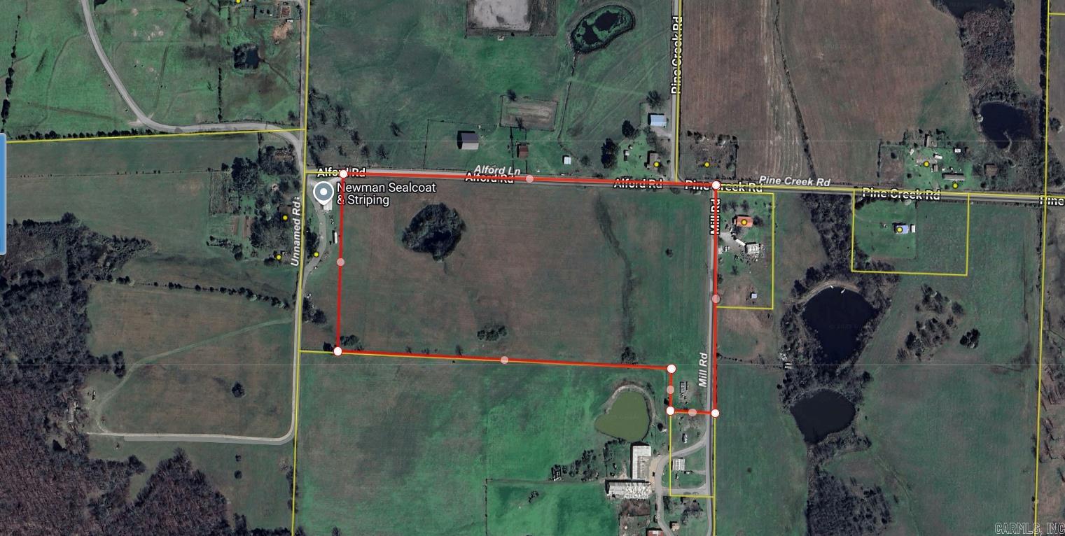 21 acre of pristine pasture. City water and Electric are available.