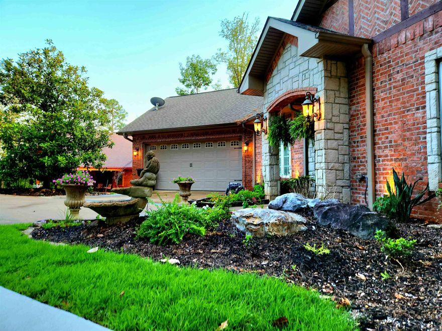 BEAUTIFUL CRAFTED HOME WITH A VISTA MTN. LAKE VIEW.HOT SPRINGS VILLAGE OFFER'S 12 LAKES AND 9 BEAUTIFUL GOLF COURSES THERE ARE 2 BEDROOMS ON THE MAIN LEVEL AND 3 DOWNSTAIRS ONE COULD BE A LIVING AREA, GAME ROOM JUST ABOUT ANYTHING YOU NEED IT DOES HAVE A WALK IN CLOSET.THIS HOUSE IS KINDA SECLUDED. A NEIGHBOR TO THE RT.BIG OPEN LIVING AREA WITH LOTS OF COUNTER SPACE IN THE KITCHEN IT HAS A ISLAND A BUILT IN ICE MAKER,NEW CENTRAL COOLING SYSTEM AND HEAT PUMP REAL HARDWOOD FLOORS UP STAIRS THROUGH OUT.THE BASEMENT IS CLIMATE CONTROLED WITH STORAGE IN THERE.IT HAS A BIG ATTIC FOR STORAGE.