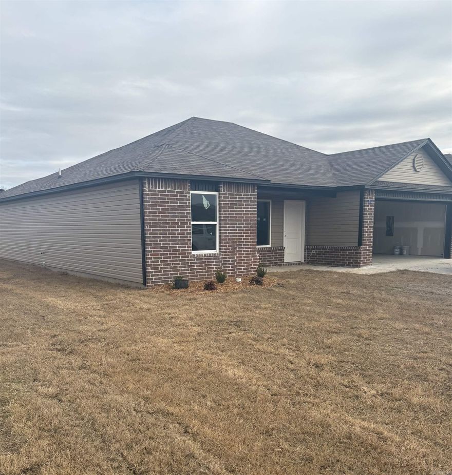 Embrace the allure of the lovely Lewis plan, distinguished by its inviting covered front porch and meticulously landscaped front yard that enhance its curb appeal. This home showcases an open floor plan, incorporating 4 bedrooms and 2 bathrooms, ensuring ample space for comfort and privacy. The spacious living room serves as a welcoming centerpiece for gatherings and relaxation. Enjoy seamless transitions into the beautiful dining area and kitchen, equipped with energy-efficient appliances, ample counter space, and a convenient pantry—perfect for preparing and savoring delightful family meals and snacks. Explore more about the Lewis plan today to envision how it can enrich your living experience with its functional design and charming aesthetics!    **SEE SHOWING REMARKS & AGENT REMARKS FOR IMPORTANT INFORMATION**