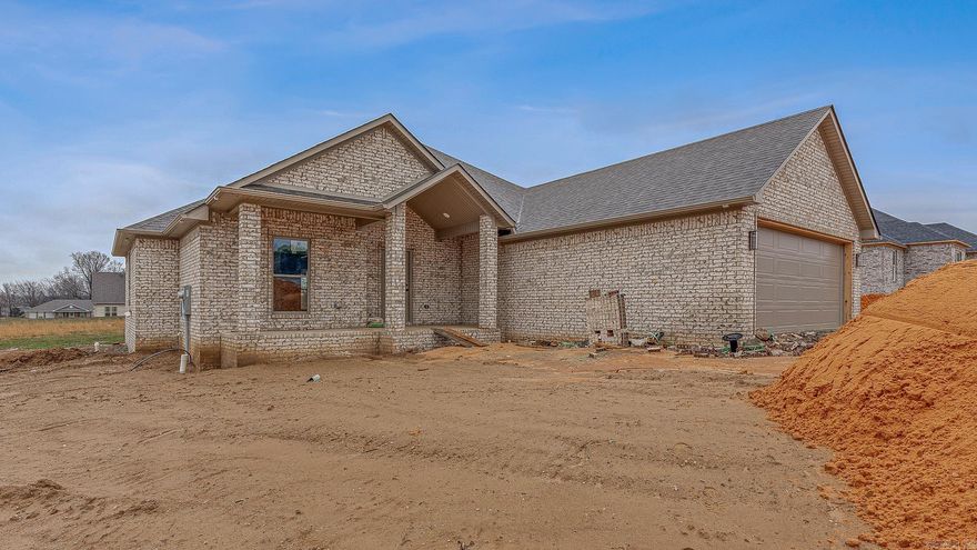 New construction located in Deer Ridge Subdivision in Oak Grove off James DeVaughn Dive on Raymond Drive. Newly developing subdivision, in fact most lots have been sold, and it is filling up fast! This home should be completed by end of April or middle of May, 2026! Open floor plan with split bedrooms and a covered patio will please you.  Take the time to drive by this one today!