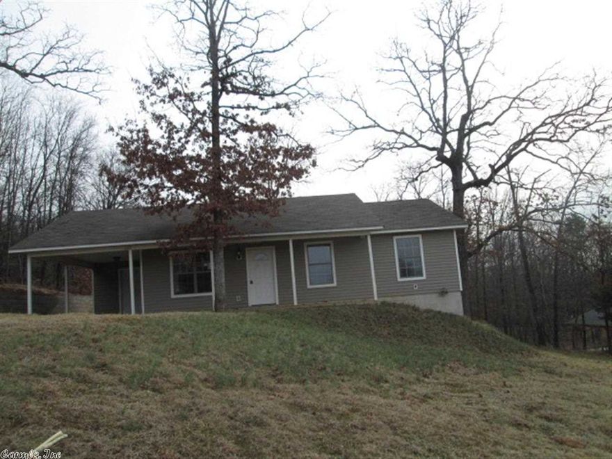 Property is located off of Red Wolf Trail and Fox Trot Drive. Vinyl siding exterior walls makes home easily maintained. Living room has tall ceilings. Open kitchen/dining room combination with vinyl flooring. Wonderful home for the family starting out. Log on www.mmrem.com for management information and www.hudhomestore.com to submit offers and for additional information.