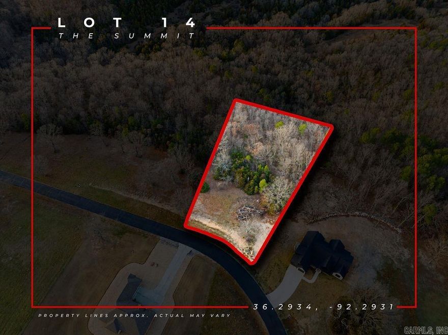 Discover the perfect setting for your dream home on this approximately 1.5 acre homesite nestled in a beautiful, established subdivision. Enjoy paved streets, underground utilities, and the peace of a thoughtfully planned community. This exceptional lot offers sweeping countryside views, is just minutes from lake access, and is surrounded by high-end homes—providing both privacy and lasting value. A rare opportunity to build in a location that blends natural beauty with refined living.