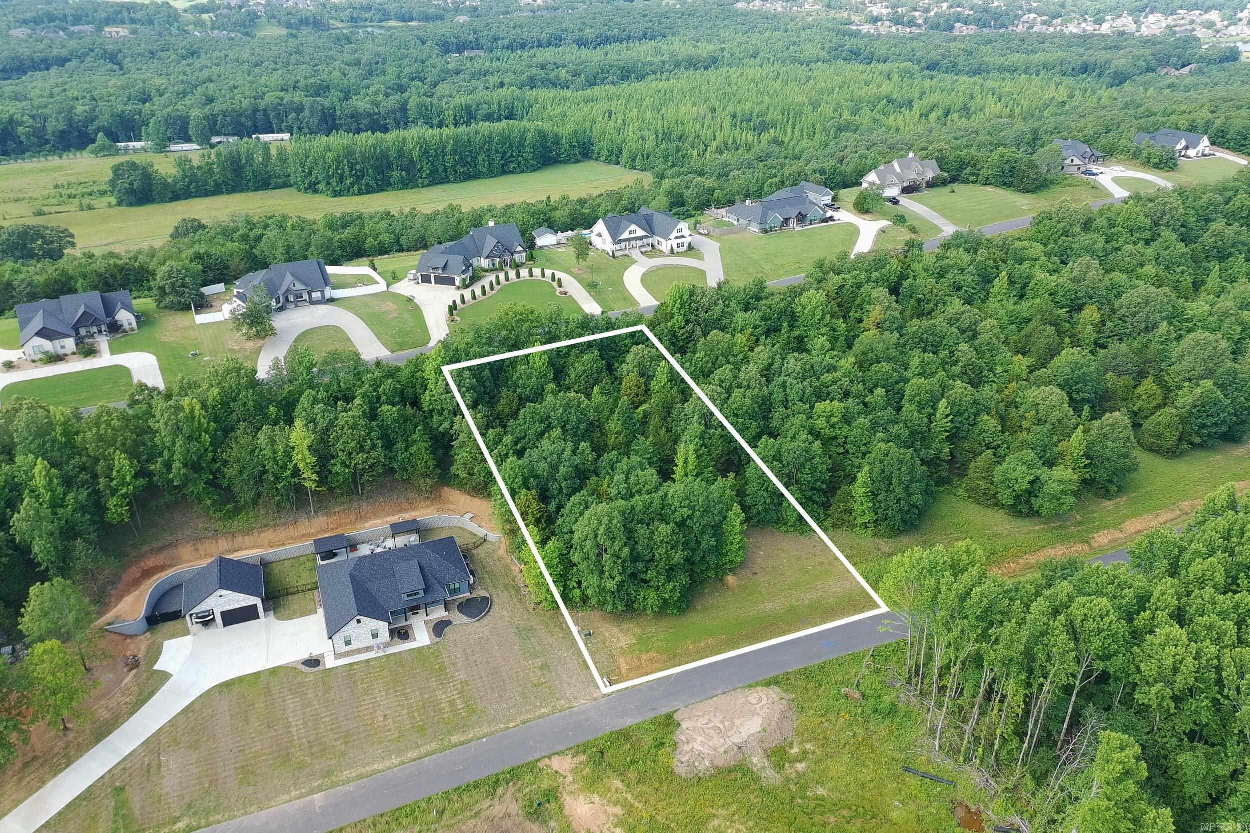 DREAM BIG!!! This 1.11 acre is located in the gated, beautiful Mountain Ranch Estates subdivision in the Cabot School District! Underground water, electric, natural gas, and fiber optic internet is already available! All you need is a Builder, house plans and a fishing pole for the community lake! Start dreaming! This one is it!