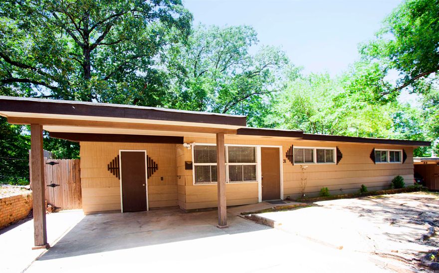 Recently renovated. There is beautiful granite tile in one of the bathrooms. The kitchen has granite countertops and comes with a refridgerator! The lease for this property is for 2 years with a 3% increase after the first year. Income has to be three times the amount of rent. NO SECTION 8.  **All properties may not be move-in ready***