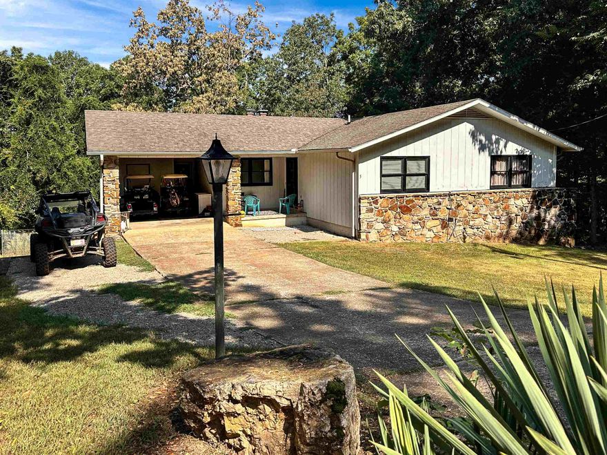 Welcome to your tranquil oasis on the South Golf Course! This stunning home offers 1,915 sq ft of comfortable living space, designed for privacy and relaxation. Enjoy the outdoors from your screen-enclosed porch, overlooking a serene, private setting overlooking the golf course. Inside, you'll find nice details such as crown molding throughout the main living areas. This spacious home features three bedrooms and three full bathrooms, including a master en suite complete with a private bath and his-and-her closets. The walkout basement provides additional living space and endless possibilities. A striking native stone, wood-burning fireplace creates a cozy ambiance in the living room, perfect for cool evenings. The kitchen is fully equipped with the refrigerator, stove, and microwave included, making this home truly move-in ready. Don't miss this opportunity to own a beautiful golf course home with all the amenities you desire!